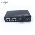 Extend Ethernet electronic equipment optic fiber media converter 2 ethernet 2SFP ports